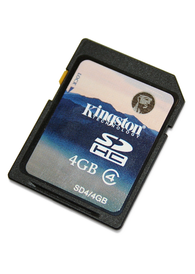 4GB SD memory card