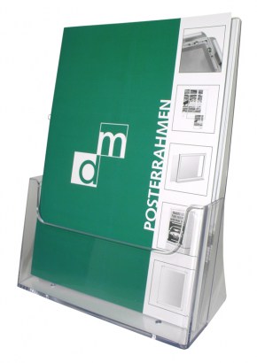 Literature Rack Clearline 1x A4 size stand