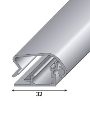 Profil Softline 32 im Querschnitt