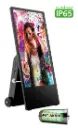 Digitaler Kundenstopper 43“ OUTDOOR Akku USB-MediaPlayer